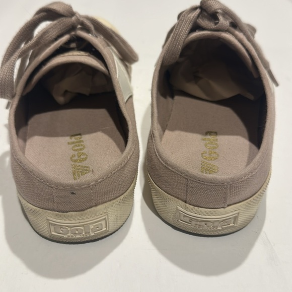 Hola Coaster mule II slip on canvas dusty pink off white cream Casual Sneakers - Picture 2 of 8